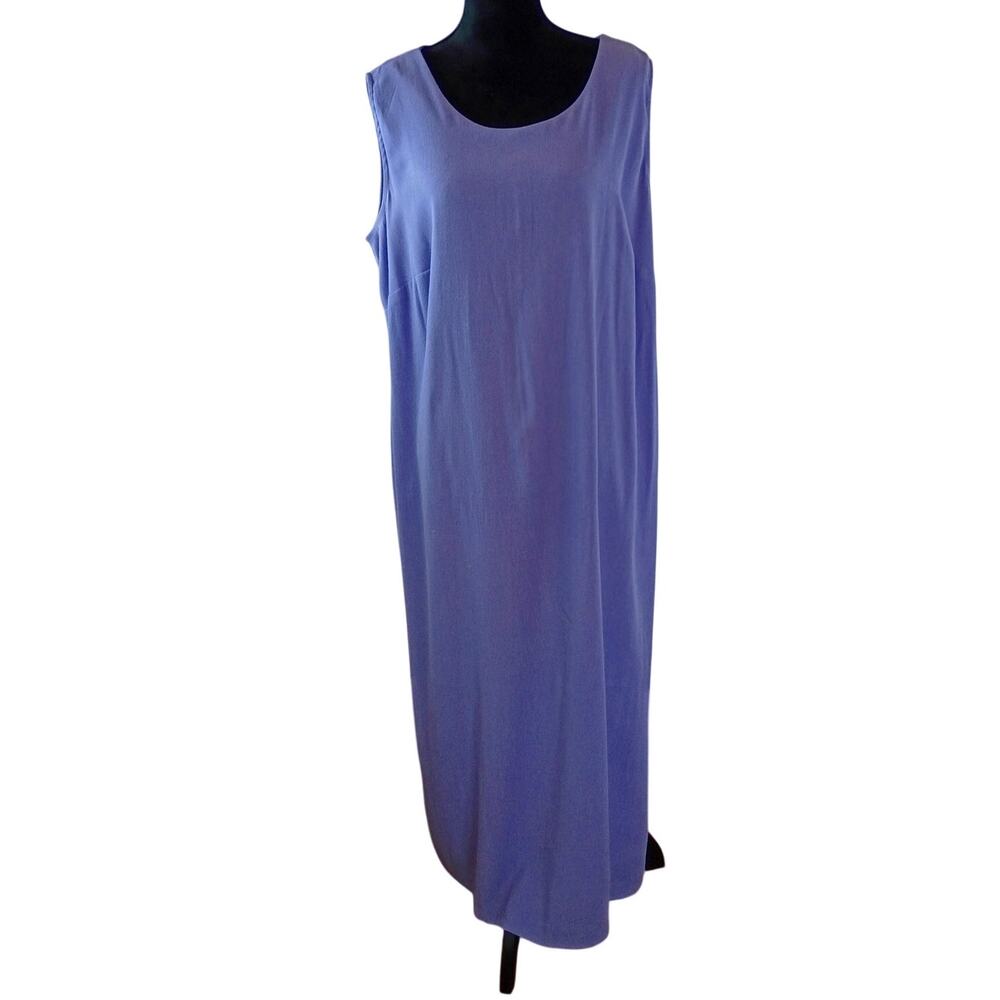 LADY DORBY Women's Vintage  Two Piece Set  Maxi Dress Jacket 2XL Rayon Formal - Picture 4 of 8